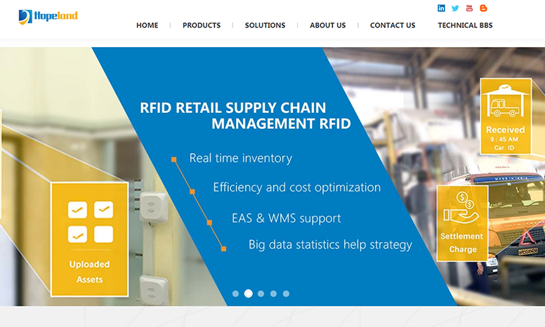 物聯網行業案例展示——深圳市鴻陸技術有限公司